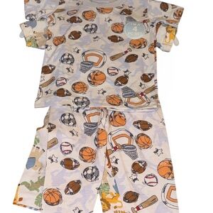 Kids Sports-Themed Pajama Set